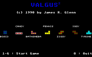 Valgus² atari screenshot